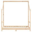sengeramme til juniorseng 2x(70x140) cm massivt fyrretræ