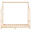 sengeramme til juniorseng 2x(80x160) cm massivt fyrretræ