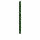 julestjerne med jordspyd 80 LED'er 60 cm