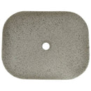 håndvask til bord 48x37,5x13,5 cm rektangulær keramik grå