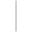 vægspejl 60x130 cm buet jern sort