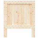 sengegavl 80x104 cm massivt fyrretræ