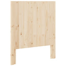 sengegavl 80x104 cm massivt fyrretræ