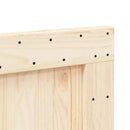 sengegavl 80x104 cm massivt fyrretræ