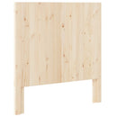 sengegavl 100x104 cm massivt fyrretræ