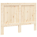 sengegavl 140x104 cm massivt fyrretræ