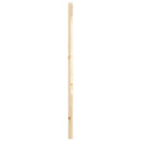sengegavl 80x104 cm massivt fyrretræ