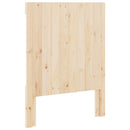 sengegavl 80x104 cm massivt fyrretræ
