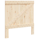 sengegavl 100x104 cm massivt fyrretræ