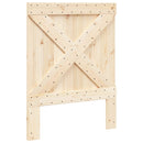 sengegavl 80x104 cm massivt fyrretræ
