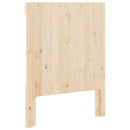 sengegavl 80x104 cm massivt fyrretræ