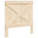 sengegavl 100x104 cm massivt fyrretræ