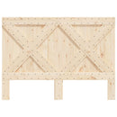 sengegavl 140x104 cm massivt fyrretræ
