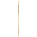sengegavl 160x104 cm massivt fyrretræ