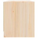 sengebord 40x31x35,5 cm massivt fyrretræ
