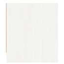 sengeborde 2 stk. 40x31x35,5 cm massivt fyrretræ hvid