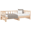 daybed med udtræk 90x200 cm massivt fyrretræ