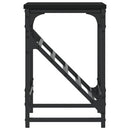 skostativ 60x30x45 cm konstrueret træ sort