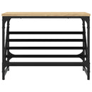 skoreol 60x30x45 cm konstrueret træ sonoma-eg