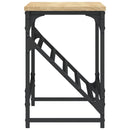 skoreol 90x30x45 cm konstrueret træ sonoma-eg