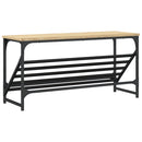 skoreol 90x30x45 cm konstrueret træ sonoma-eg