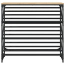 skoreol 90x30x85 cm konstrueret træ sonoma-eg