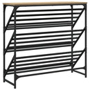 skoreol 90x30x85 cm konstrueret træ sonoma-eg