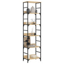 bogreol Sonoma eg 50x33x188,5 cm konstrueret træ