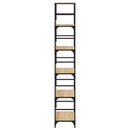 bogreol Sonoma eg 50x33x188,5 cm konstrueret træ