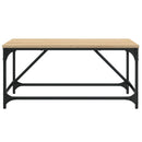 sofabord 75x50x35 cm konstrueret træ sonoma-eg