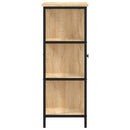 skænk Sonoma eg 70x30x80 cm konstrueret træ