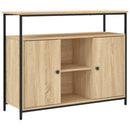 skænk Sonoma eg 100x35x80 cm konstrueret træ