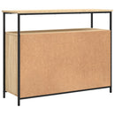 skænk 100x35x80 cm konstrueret træ sonoma-eg