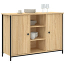 skænk 100x35x70 cm konstrueret træ sonoma-eg