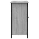 skænk 100x35x70 cm konstrueret træ grå sonoma-eg