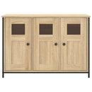 skænk 100x35x70 cm konstrueret træ sonoma-eg