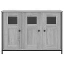 skænk 100x35x70 cm konstrueret træ grå sonoma-eg