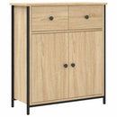 skænk 70x30x80 cm konstrueret træ sonoma-eg