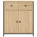 skænk 70x30x80 cm konstrueret træ sonoma-eg