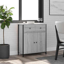 skænk 70x30x80 cm konstrueret træ grå sonoma-eg