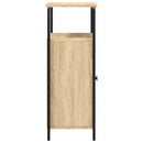 skænk Sonoma eg 70x30x80 cm konstrueret træ