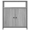 skænk 70x30x80 cm konstrueret træ grå sonoma-eg