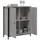 skænk 70x30x80 cm konstrueret træ grå sonoma-eg