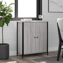 skænk 70x30x80 cm konstrueret træ grå sonoma-eg