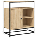 skænk Sonoma eg 69x35x80 cm konstrueret træ