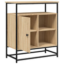 skænk Sonoma eg 69x35x80 cm konstrueret træ