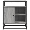 skænk 69x35x80 cm konstrueret træ grå sonoma-eg
