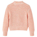 Strikket cardigan til børn str. 116 lyserød