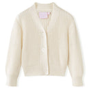 Strikket cardigan til børn str. 116 strik snehid