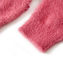 Sweater til børn str. 104 strikket pink